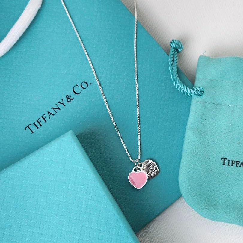 Colar Coração Duplo